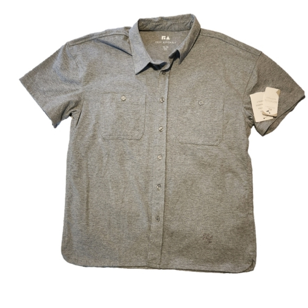 Free Assembly gray boys polo. XXL 18